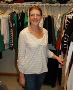 Andrea - Before shot in her closet