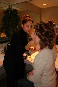 Neroli / Shauna - hair & make-up for Andrea